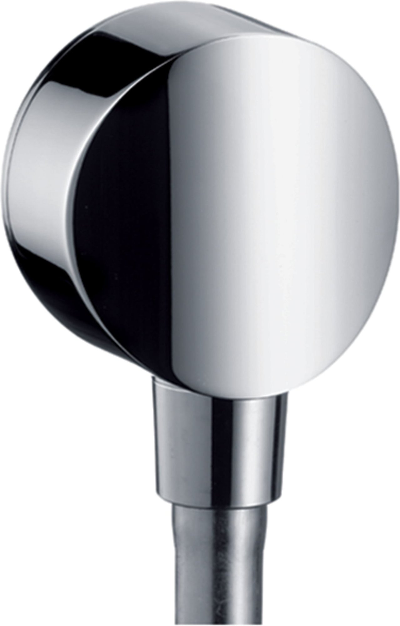 Hansgrohe fixfit S muuraansluitbocht kunststof, chroom