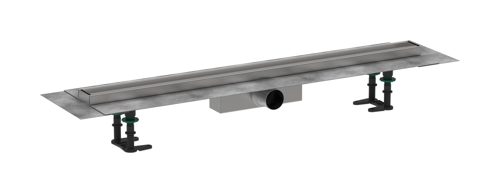 Hansgrohe RainDrain Compact compl.set douchegoot 900 betegelbaar standaard installatie