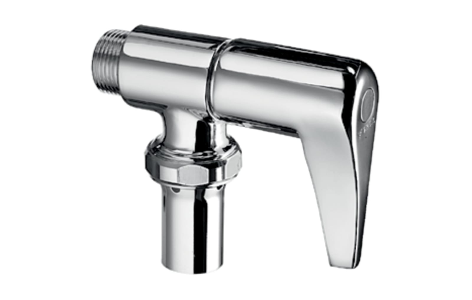 SL WC spoelkraan SCHELLOMAT bovendeel met hendel, 3/4", chroom