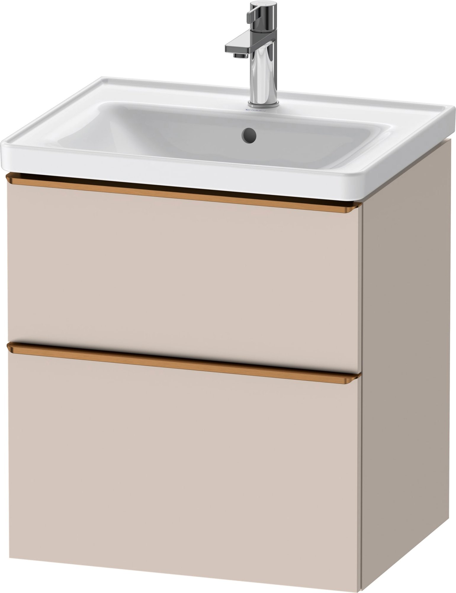 D-Neo Wastafelonderbouw hangend Taupe Mat (1200893759)