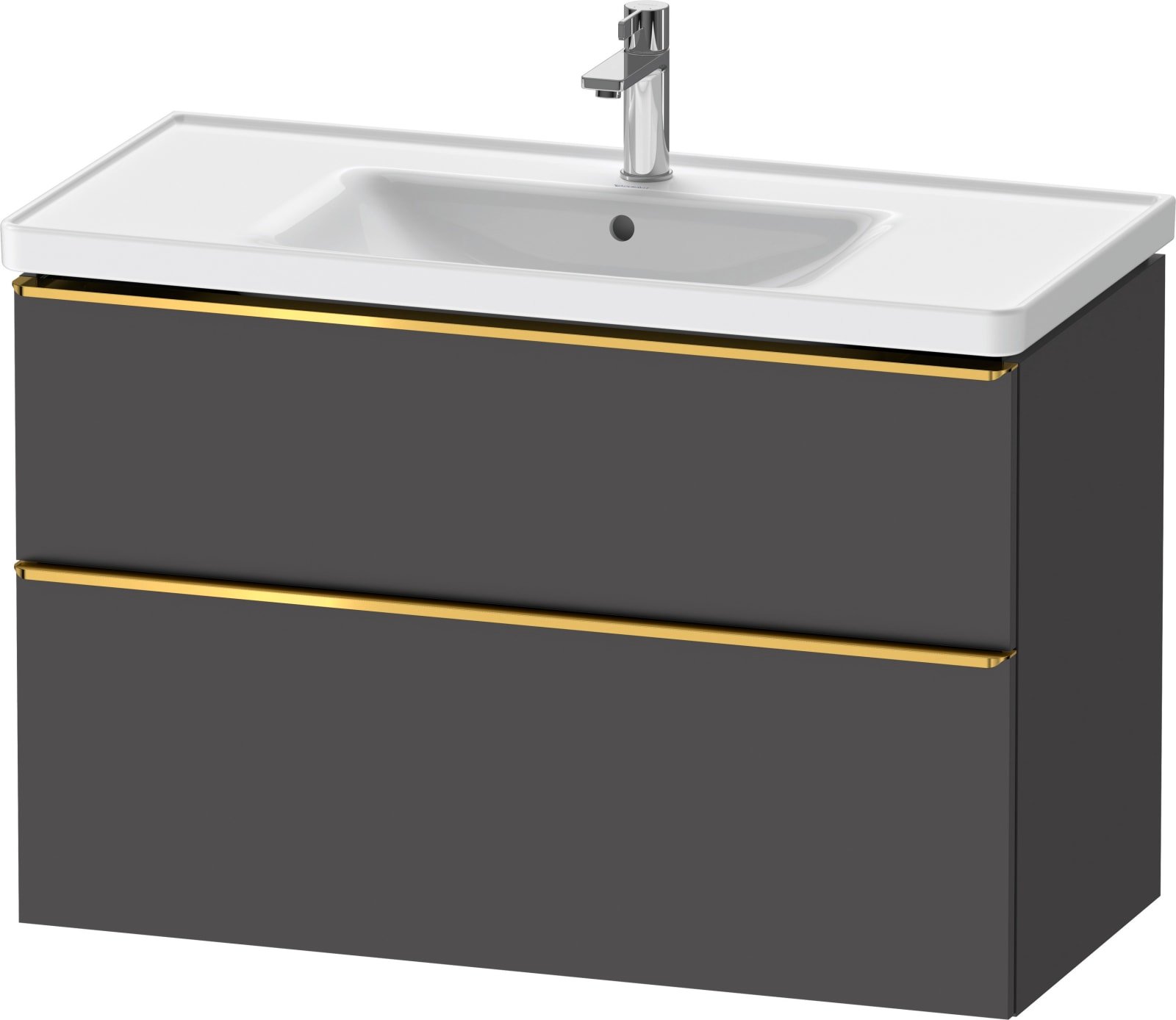 DURAVIT D-Neo Wastafelonderbouw hangend Grafiet Mat (1200896195)