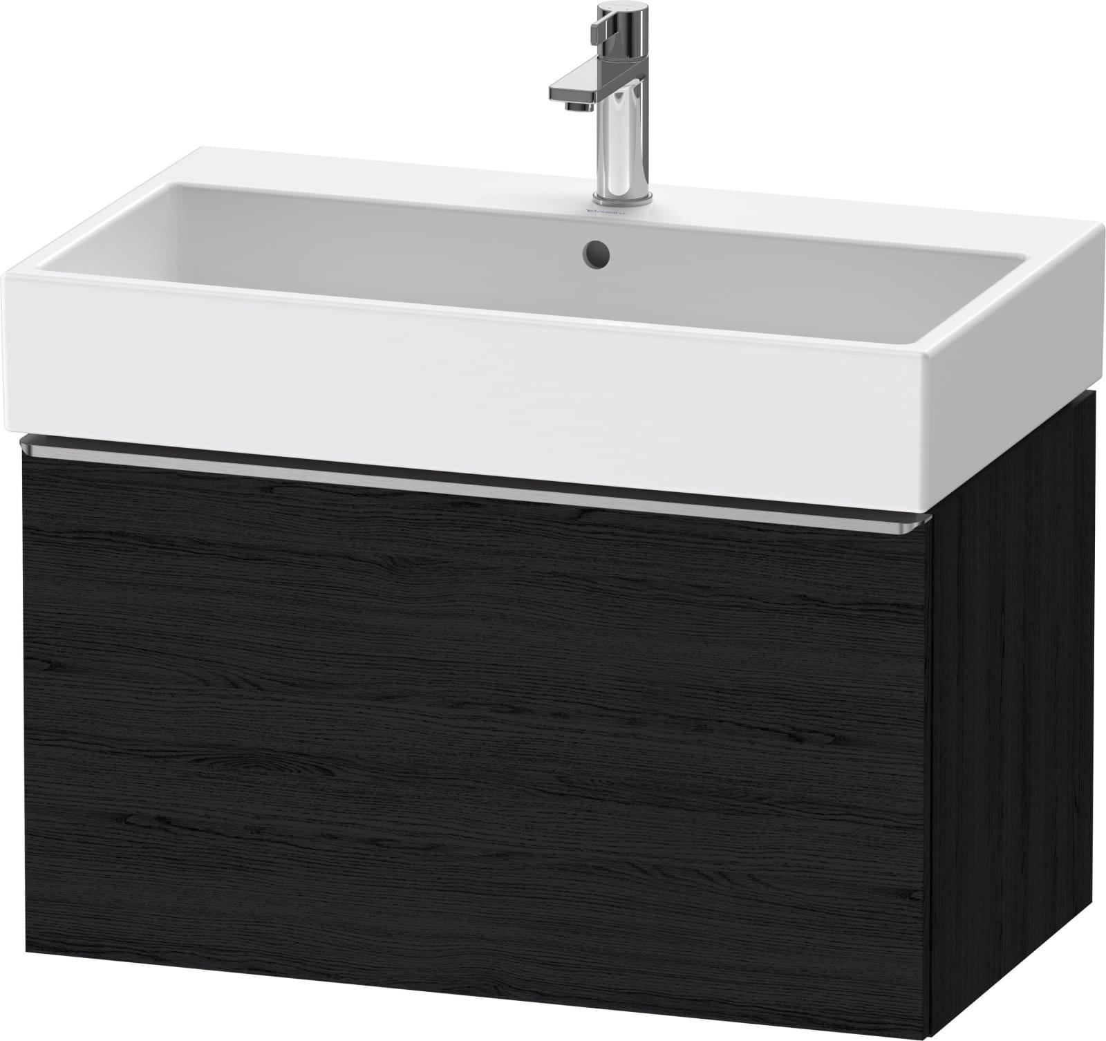 DURAVIT D-Neo Wastafelonderbouw hangend Eiken zwart Mat (1200897247)