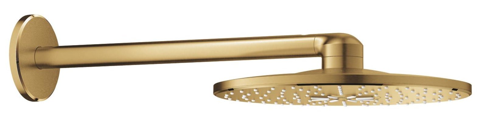 Grohe Rainshower SmartActive, hoofddoucheset Duo, rond, 310mm douchekop, 2x straalsoort, 430mm arm, cool sunrise geborsteld