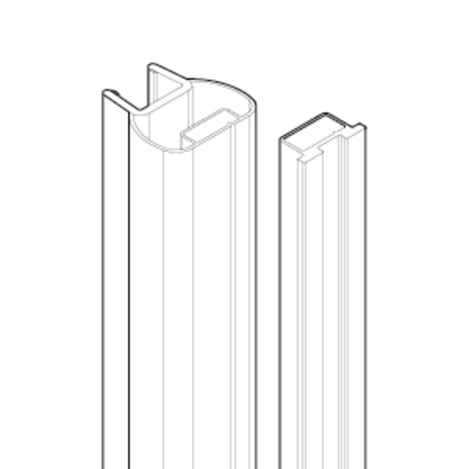 Novellini magneetstrip Young 2.0 nisdeur, voor de BN 01 1BS-1B