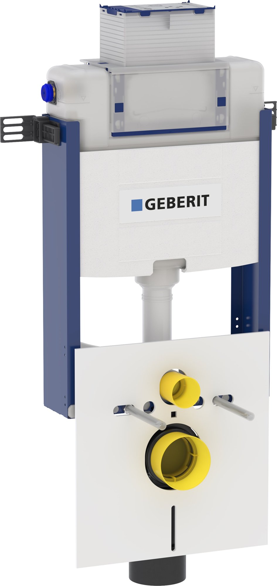 Geberit Kombifix wandcloset H98cm planchet/front Omega res12cm
