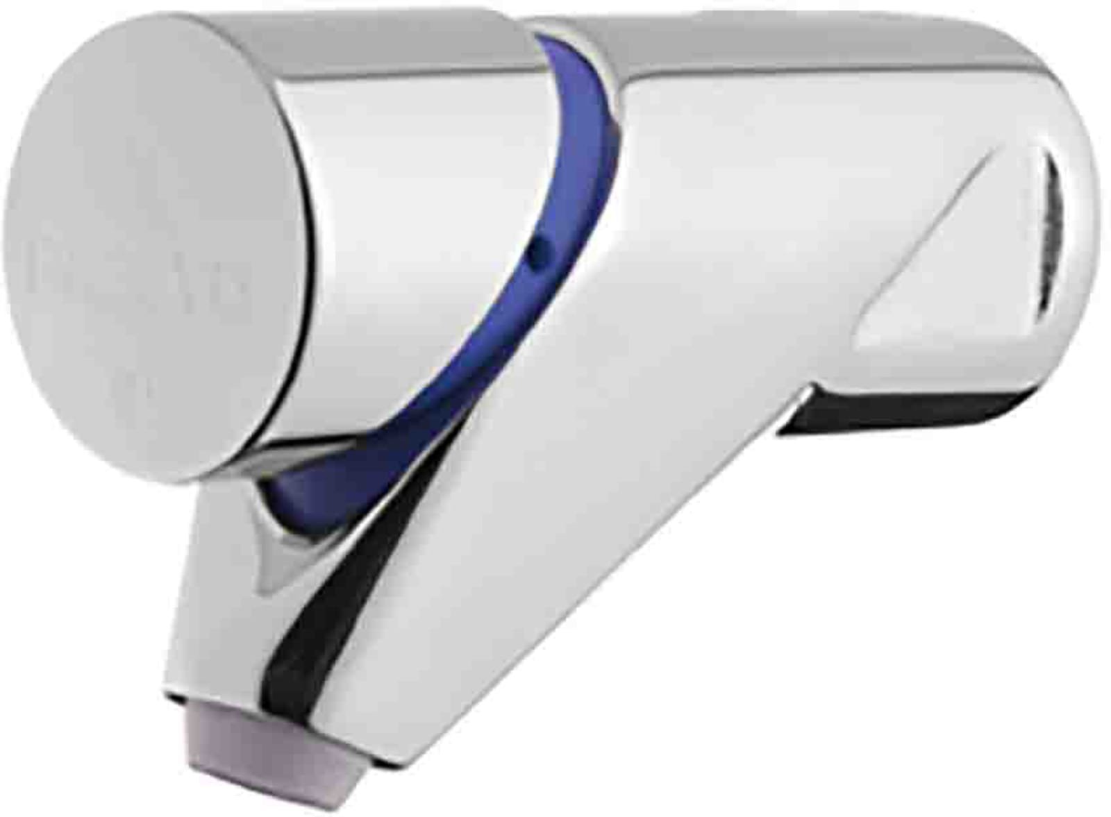 Rada Presto zelfsluitende wastafelkraan, voor koud of voorgemengd water, type 2010S K, voor wandmontage