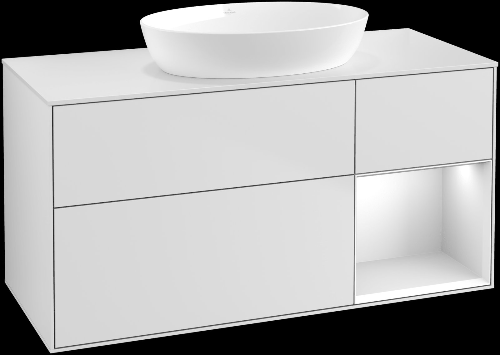 Finion Wastafelonderkasten GA71MT 1200x603x501mm MT