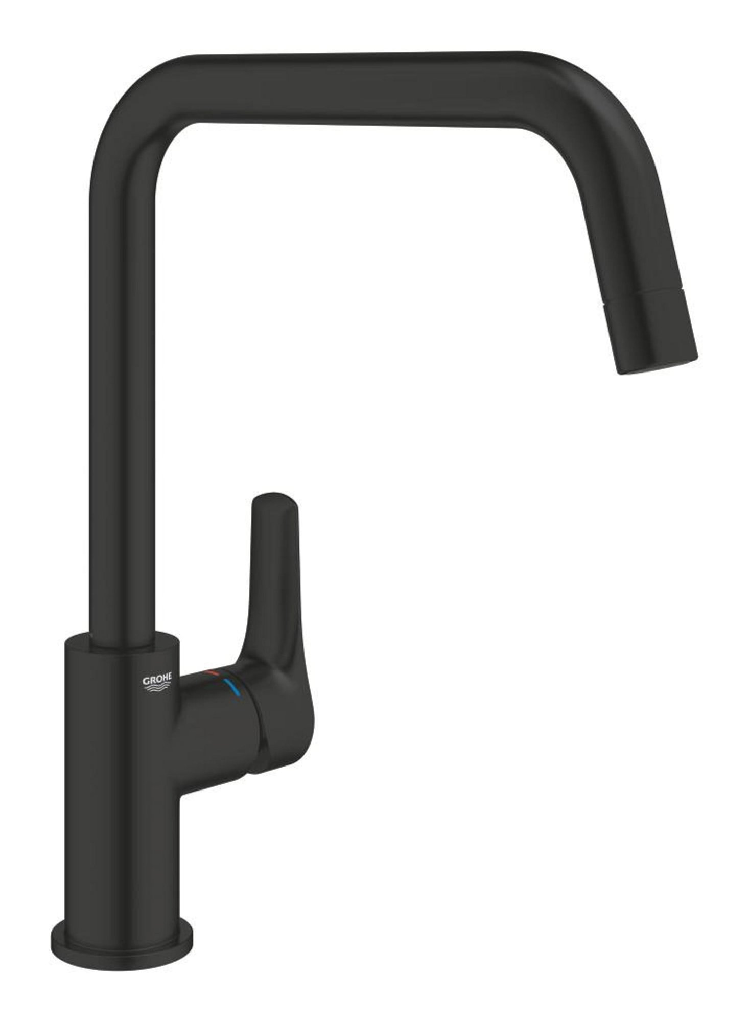 Grohe Eurosmart Keukenmengkraan Hoge Uitloop 28Mm, Matte Black