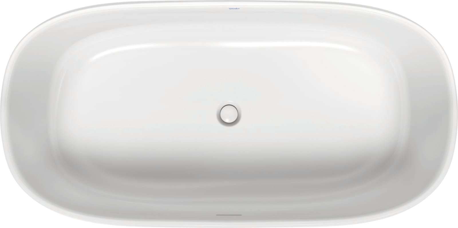 Duravit Zencha Bad  1800x900 mm Wit Mat, vrijstaand, materiaal: Gegoten polymeer, DuroCast Plus, ovaal, aantal rugsteunen: 2, positi