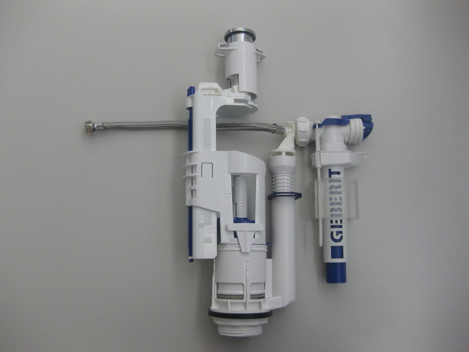 Catalano Accessori Vari , / spoelsysteem voor closetcombinatie. dubbele spoeling 3 en 4,5 liter, verchroomde spoeltoets