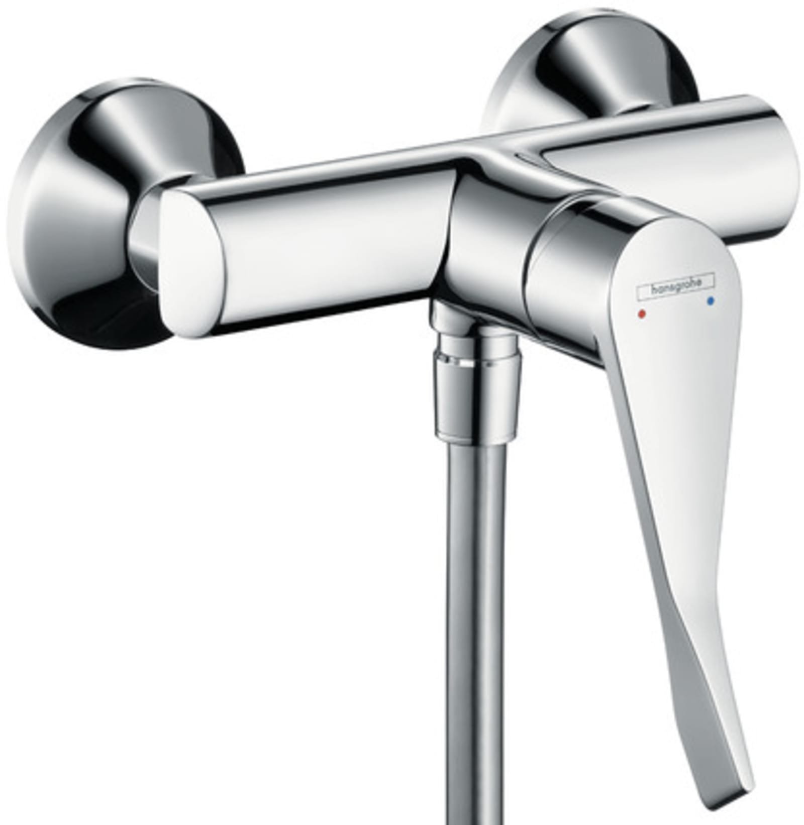 Hansgrohe Focus Care eengreeps opbouw douchemengkraan met verlengde greep, chroom