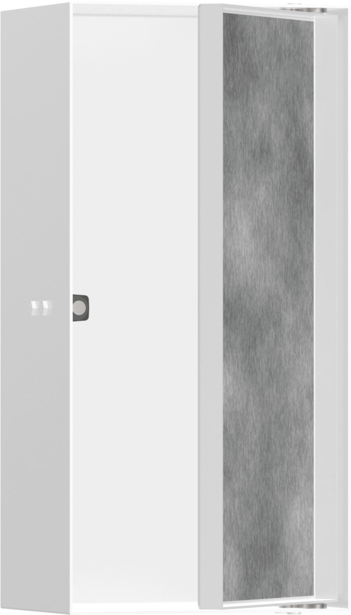 Hansgrohe XtraStoris Rock wandbox betegelbare deur 300/150/100 mat wit