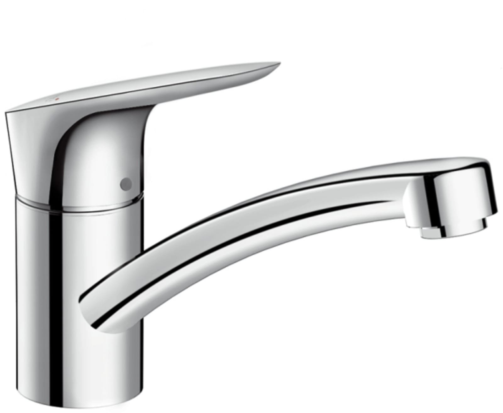 Hansgrohe Logis ééngreeps keukenmengkraan 120 CoolStart EcoClick chroom