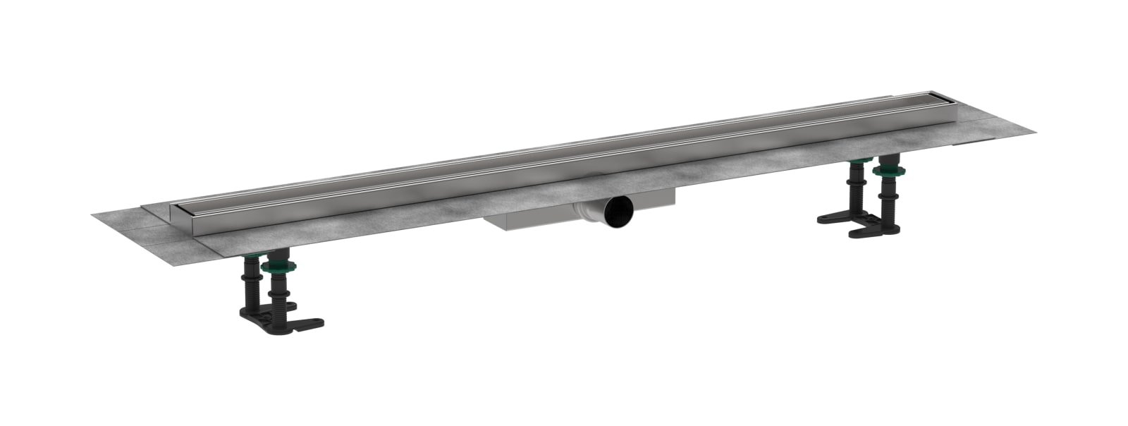 Hansgrohe RainDrain Compact compl.set douchegoot 1000 betegelbaar vlakke installatie