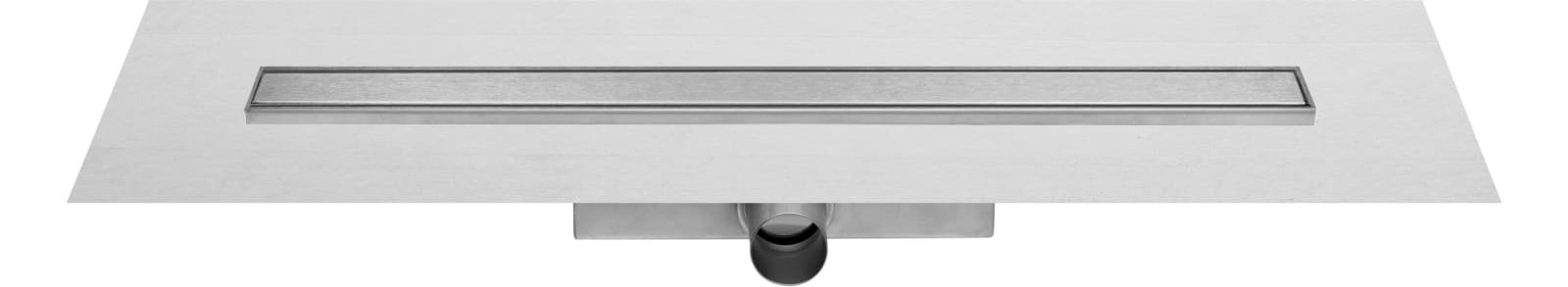 Easy Drain Compact TAF Low Zero douchegoot geborsteld RVS M1 90 cm, waterslot 30 mm, inclusief rooster