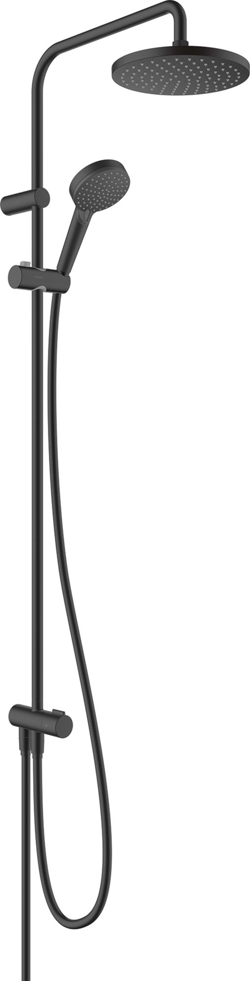 Hansgrohe Vernis Blend Showerpipe Reno Eco Smart mat zwart