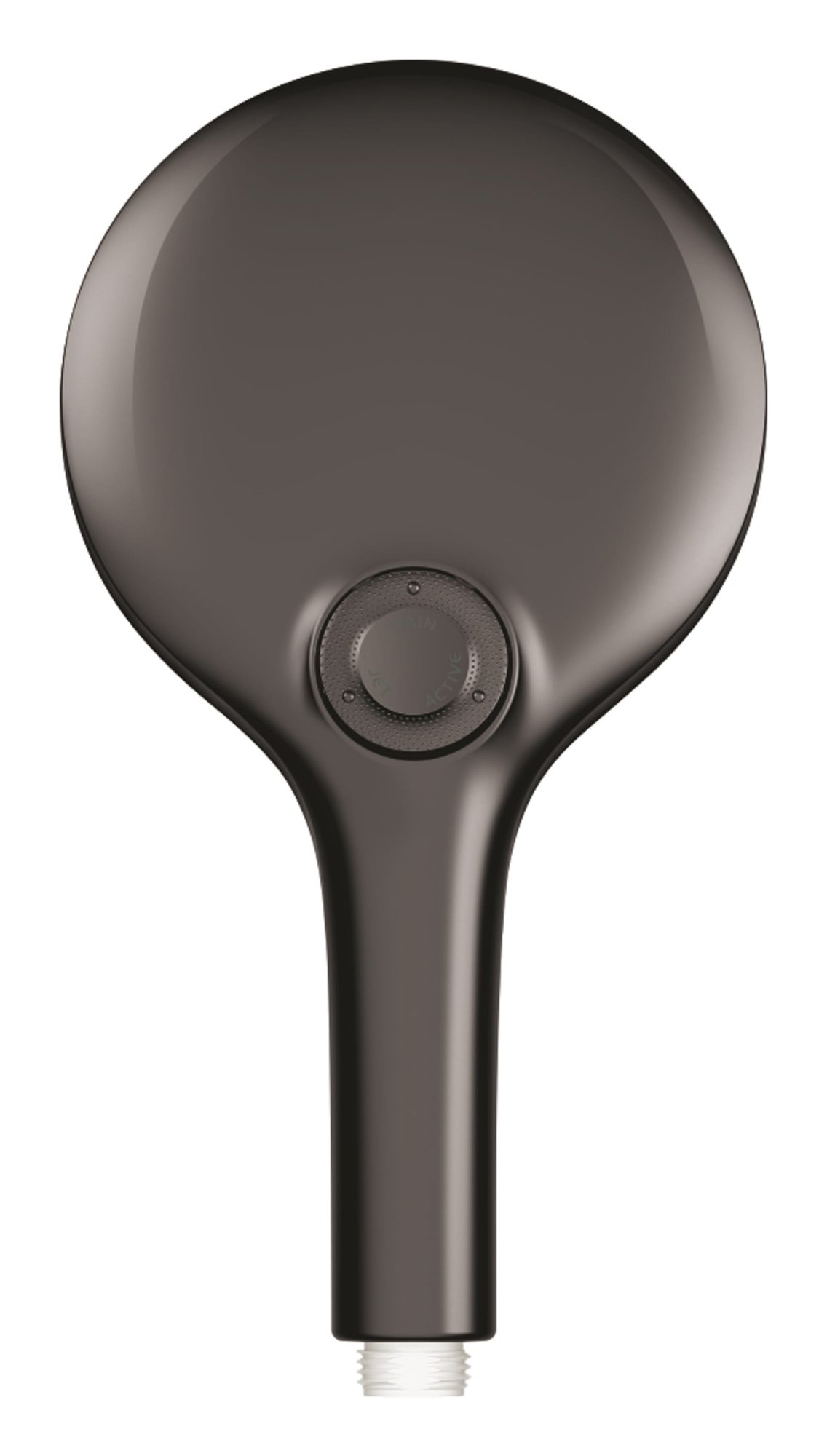 Grohe Rainshower SmartActive handdouche 130mm, 12l/min, 3 straalsoorten, antikalksysteem, doucheslang, kunststof, hard graphite