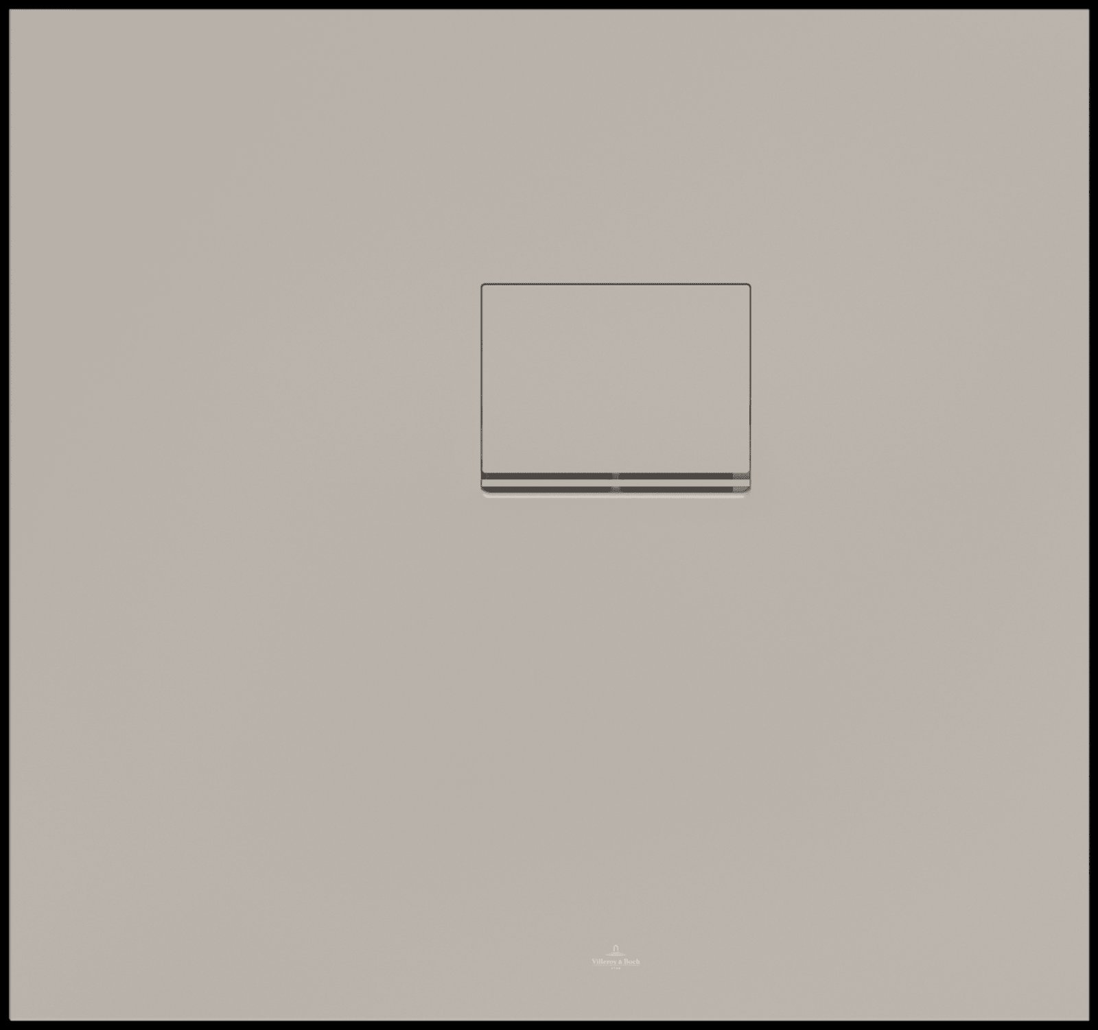 Squaro Infinity Douchevloer 800x750 Quaryl® 8075SQI2RV-AL
