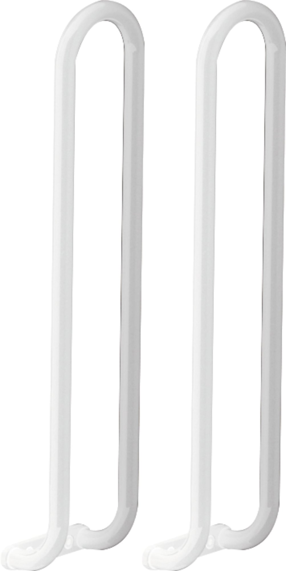 Wisa XS Variotronic, Steunbeugelset, armsteunhoogte verstelbaar, staal, 815 x 186 x 160mm (HxBxD)wit