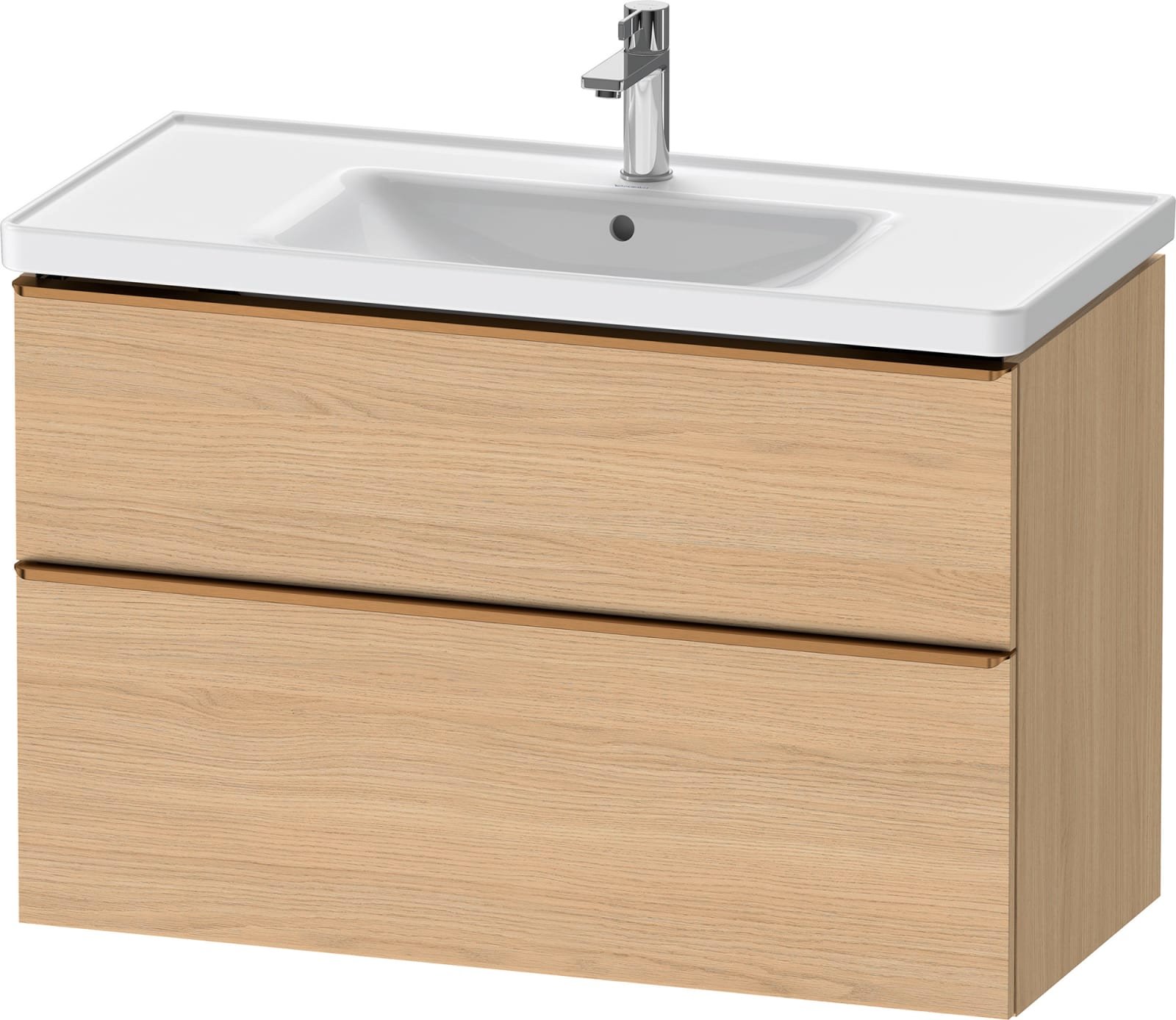 DURAVIT D-Neo Wastafelonderbouw hangend Natuur eiken Mat (1200895808)