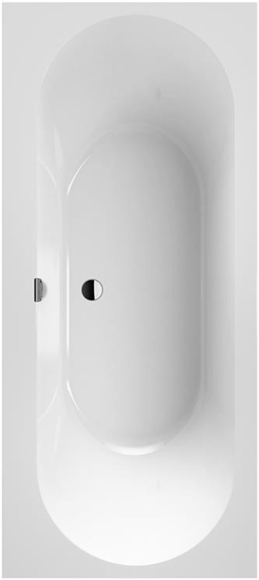 Villeroy&Boch Oberon 2.0 ligbad rechthoek 1800x800 Quaryl steenwit