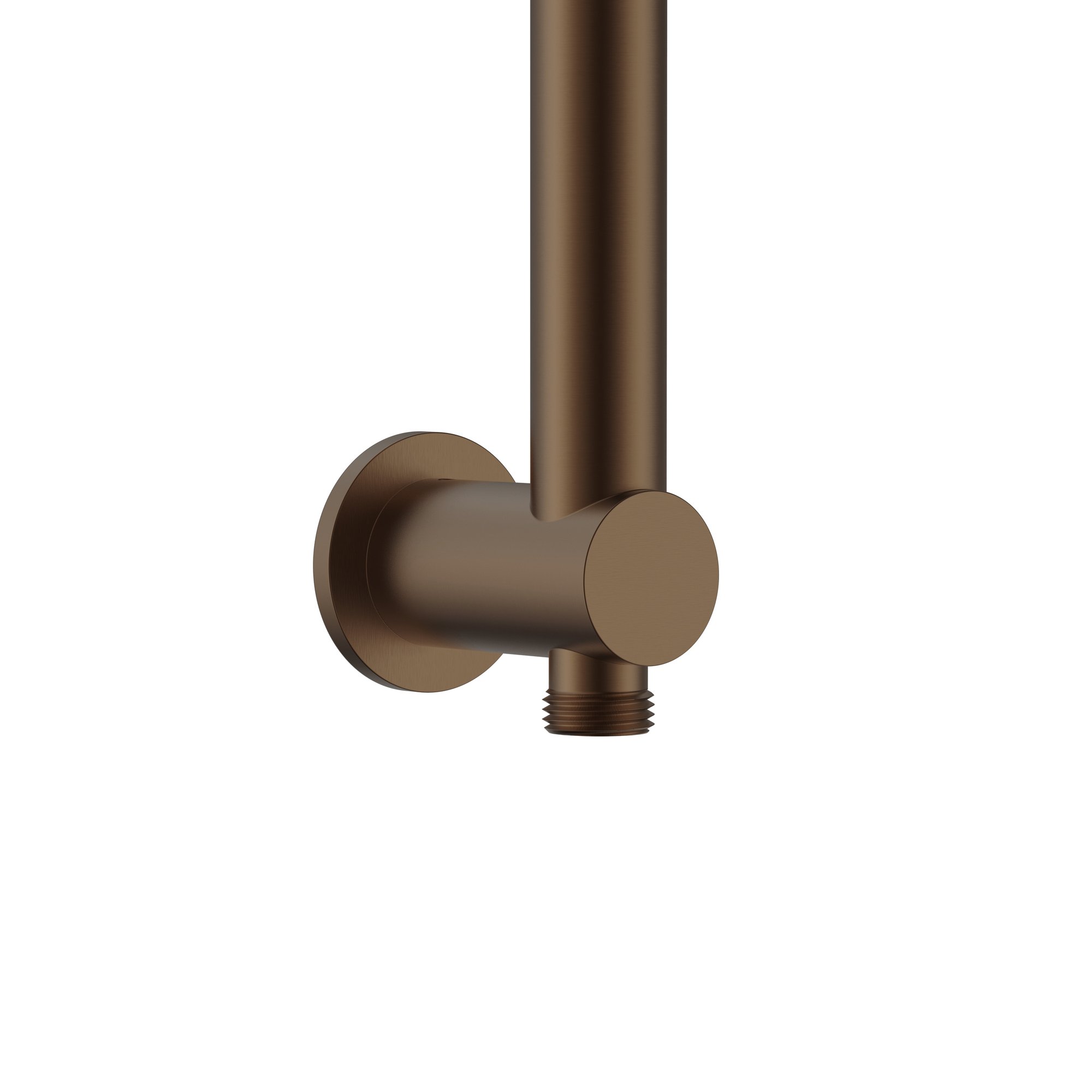 UNIFORMA DOUCHEGLIJSTANG - MET WATERAANSLUITING - 69 CM - BRUIN BRONS (PVD) thumbnail 2