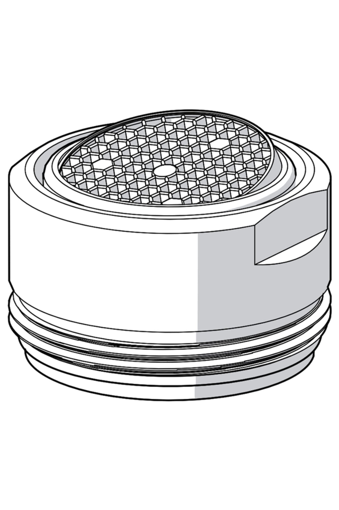 Oras Group, Mousseur, M24x1 HC PCA 7.0 l/min, Chroom