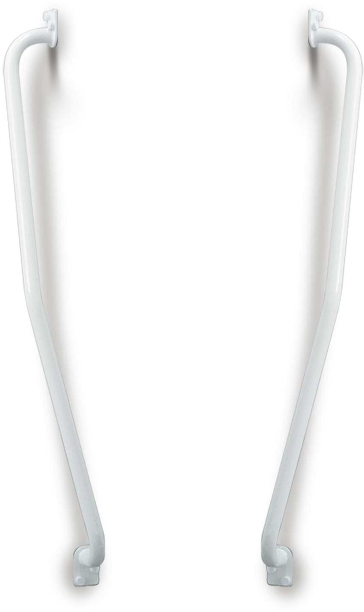 Linido trapspilbeugel Aafm. 51x51 cm staal gecoat kleur wit