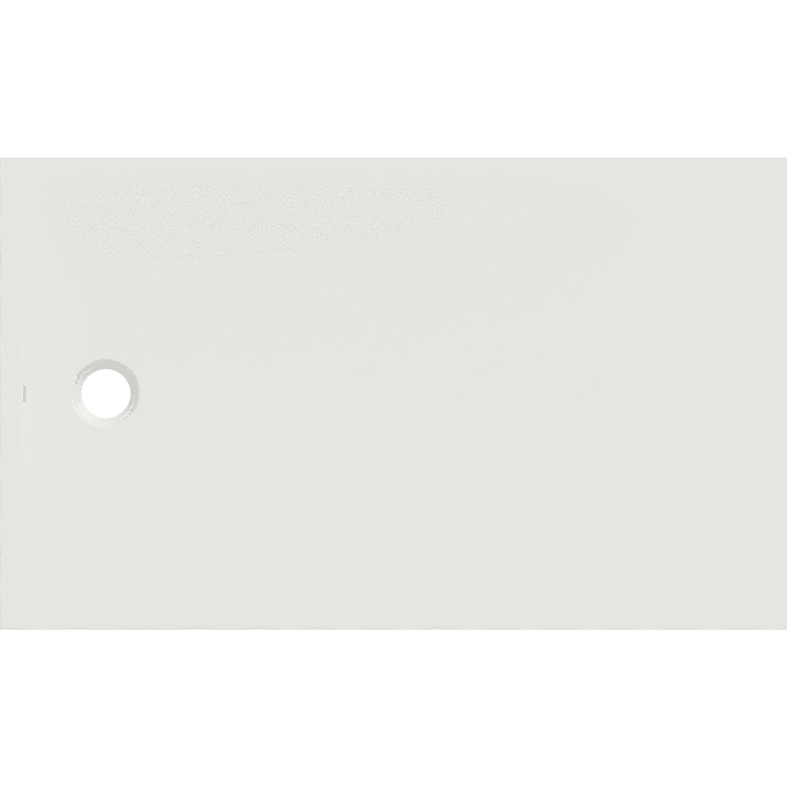 Geberit CleanFloor30 douchevloer wit: 150x90cm,