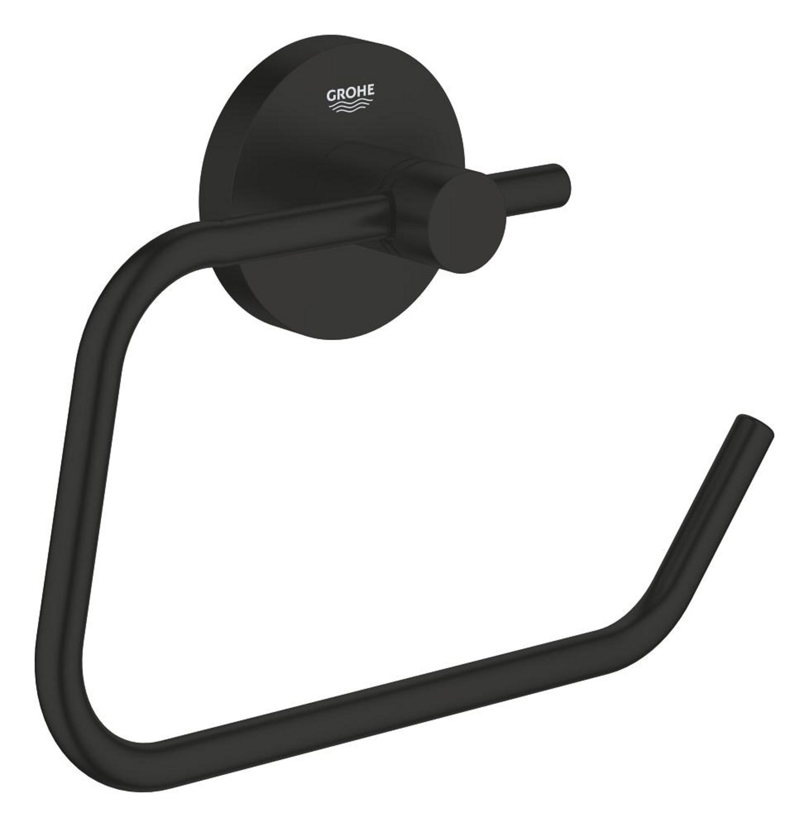 Grohe Essentials Toiletrolhouder Zonder Deksel, Matte Black