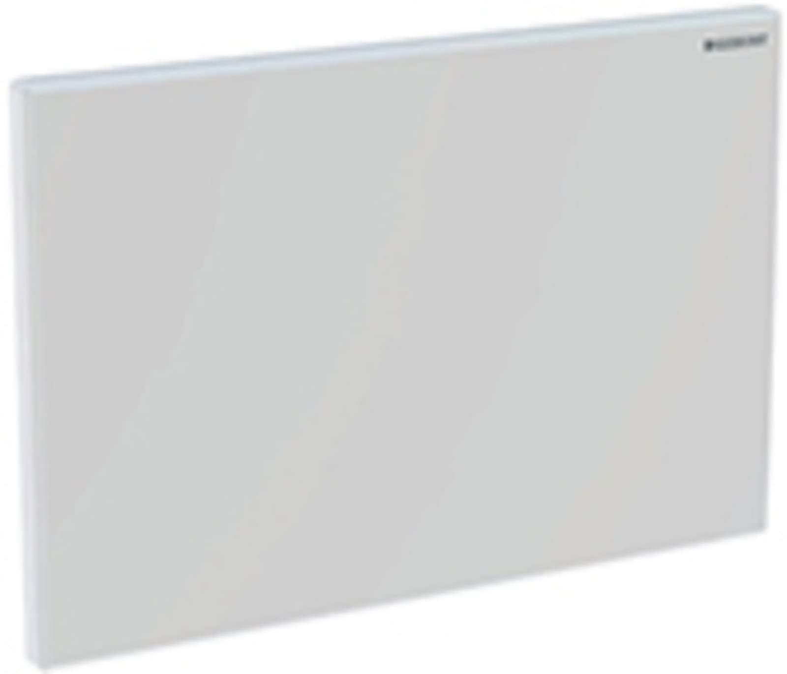 Geberit afdekplaat Geberit Sigma-12 en 8cm, kunststof glanschroom