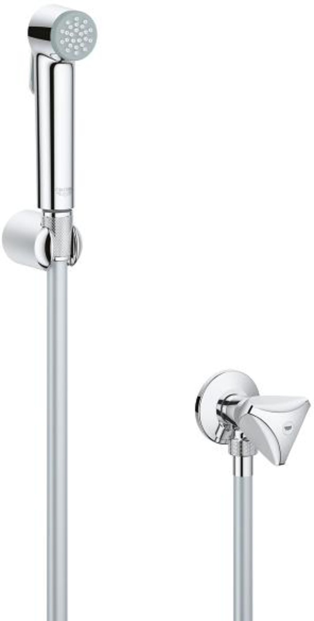 Grohe Tempesta-F Trigger Spray 30 Wandhouder set met hoekstopkraan, chroom