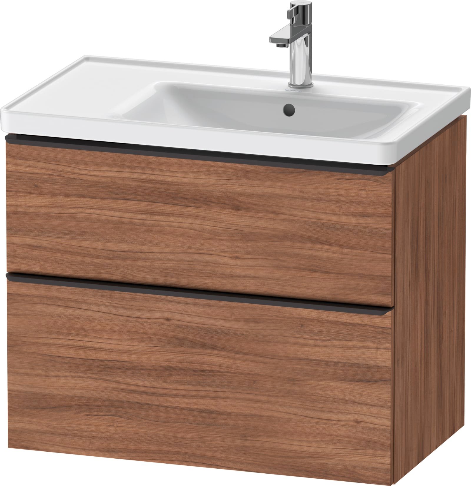 DURAVIT D-Neo Wastafelonderbouw hangend Noten Mat (1200895337)