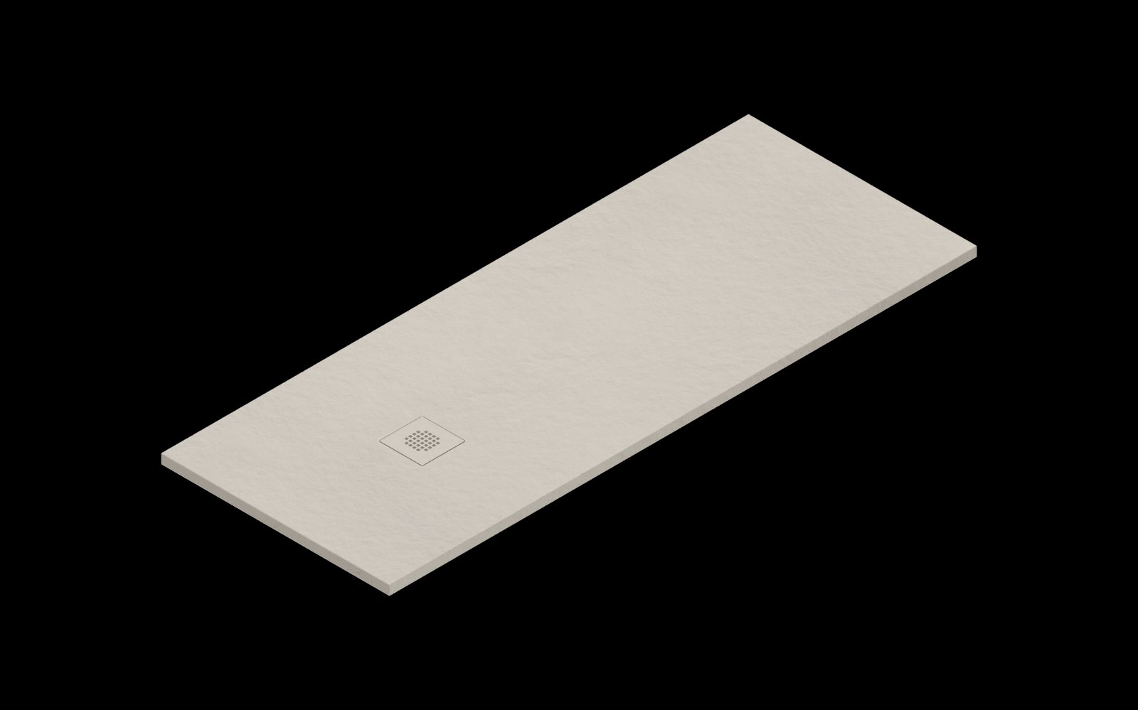 Catalano H3 Solid surface DOUCHEBAK 180X70 Satin Sabbia