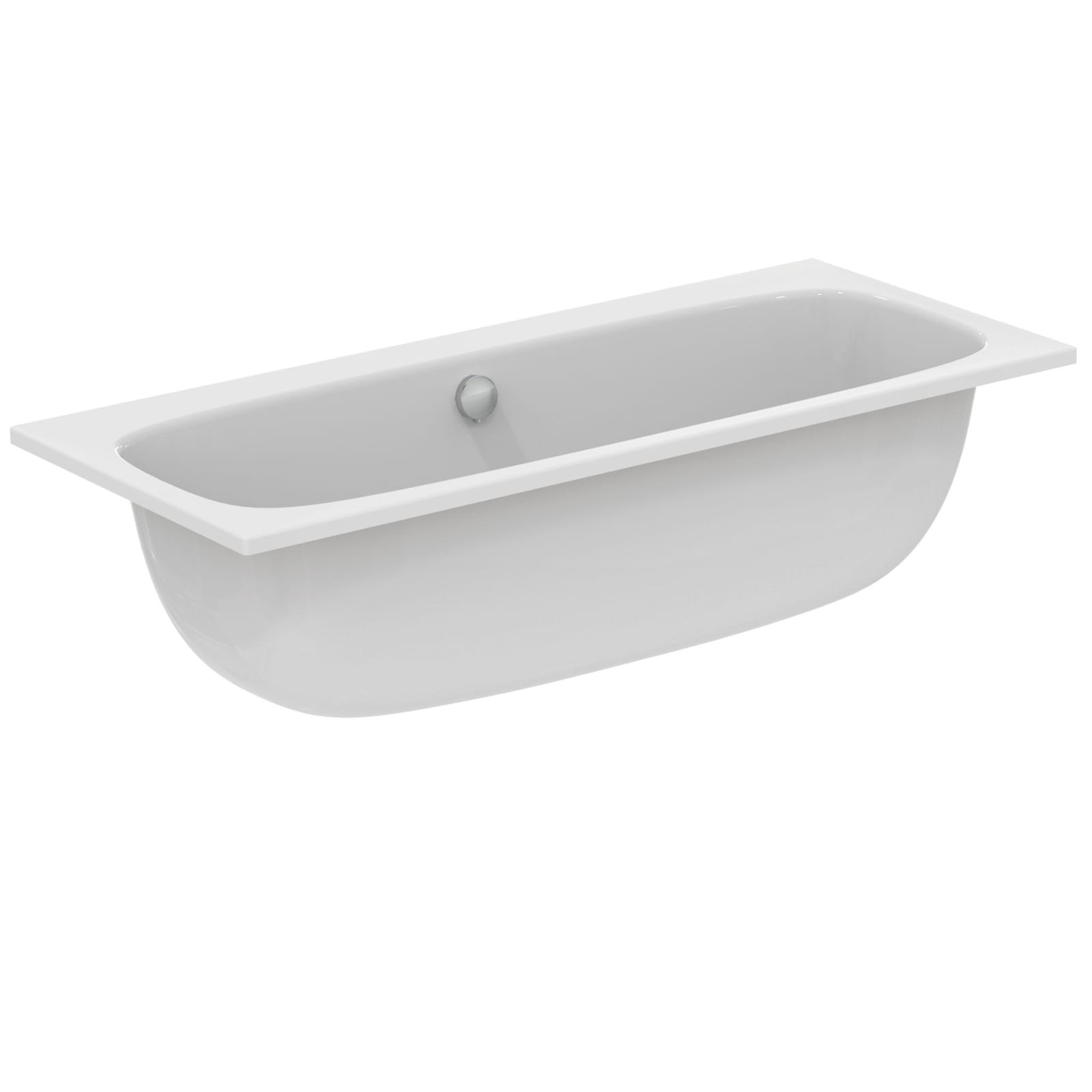 I.LIFE | BAD 1700X750X450 MM GLANZEND WIT (DUO)