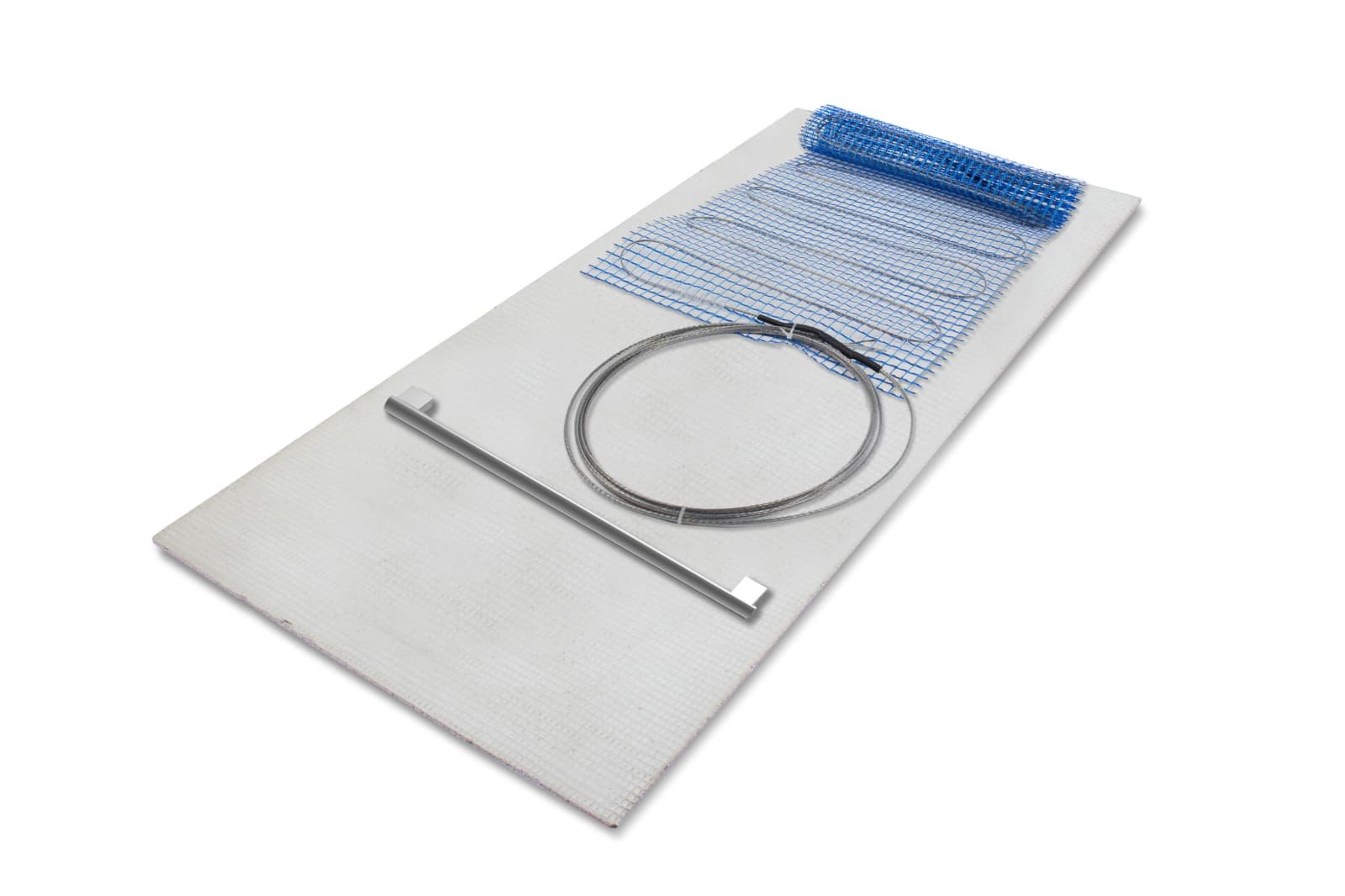 Wandverwarmingsset incl. handdoekrek zonder thermostaat, 320 W