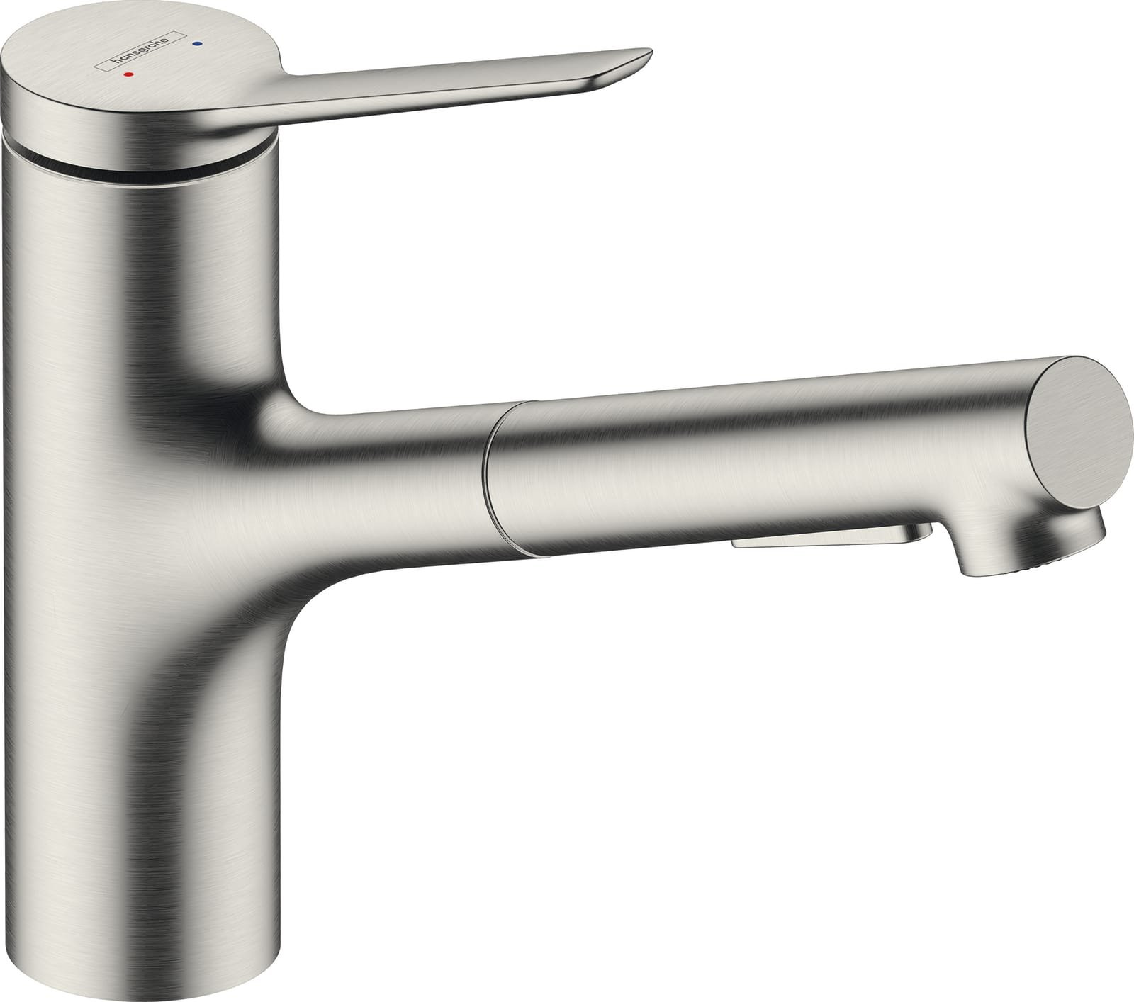 Hansgrohe keukenmengkraan 150 Zesis M33 metal pull-out spray Pro 2jet BSO