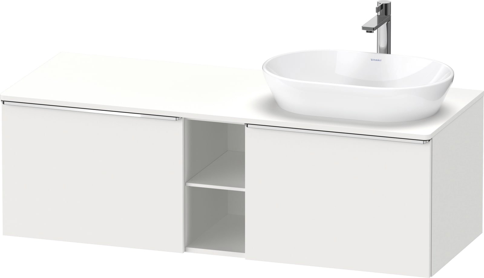 D-Neo Console wastafelonderbouw hangend Wit Mat (1200895989)