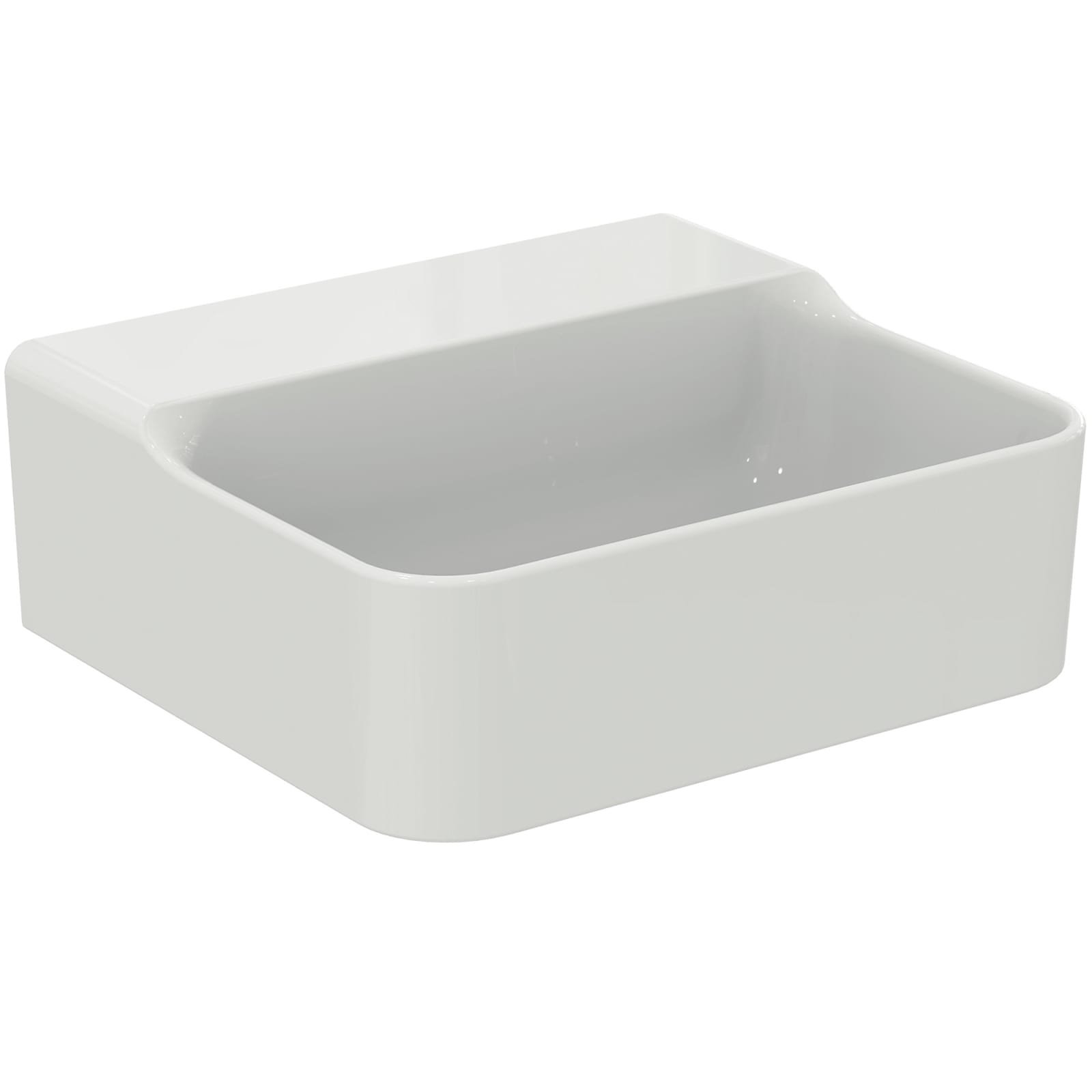 CONCA | FONTEIN 400X350X165 MM GL WIT, ZONDER KG, ZONDER OL (GESL)