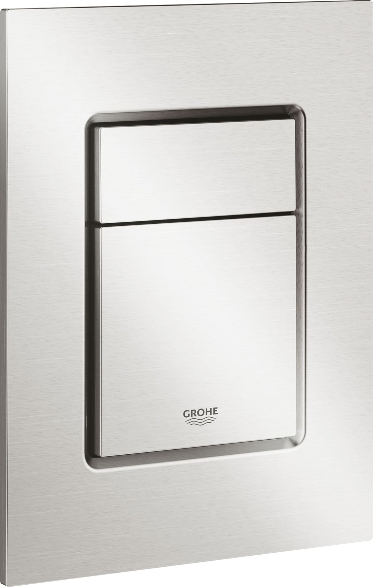 Grohe Skate Cosmopolitan S Bedieningsplaat mechanisch, tweeknops, 172 x 130mm (LxB), kunststof, supersteel