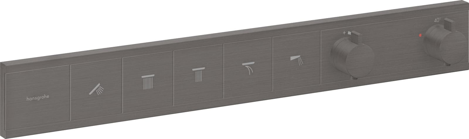 Hansgrohe thermostat concealed RainSelect 5 functions finish SET BBC