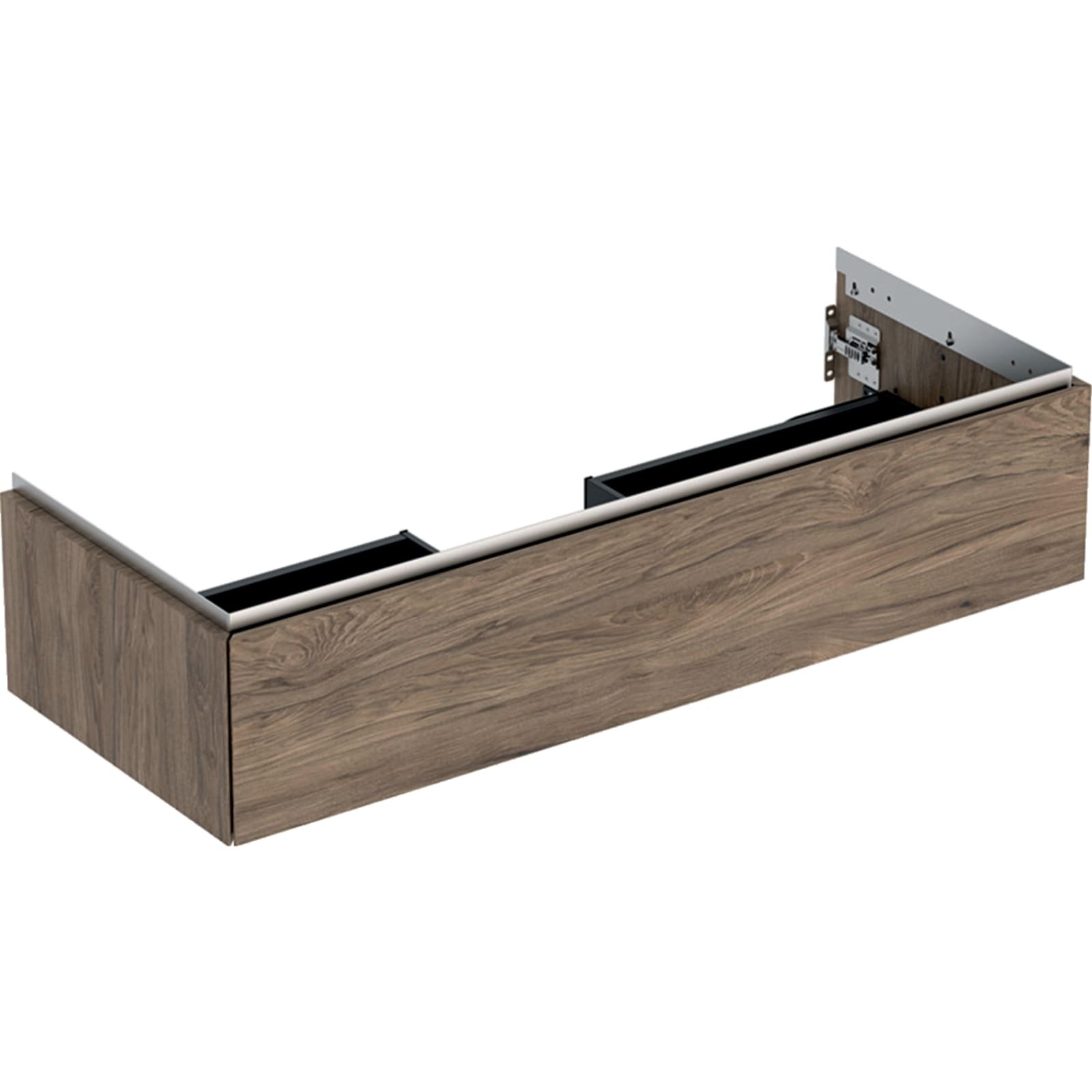 Geberit One onderk 1 lade 120cm noten hickory