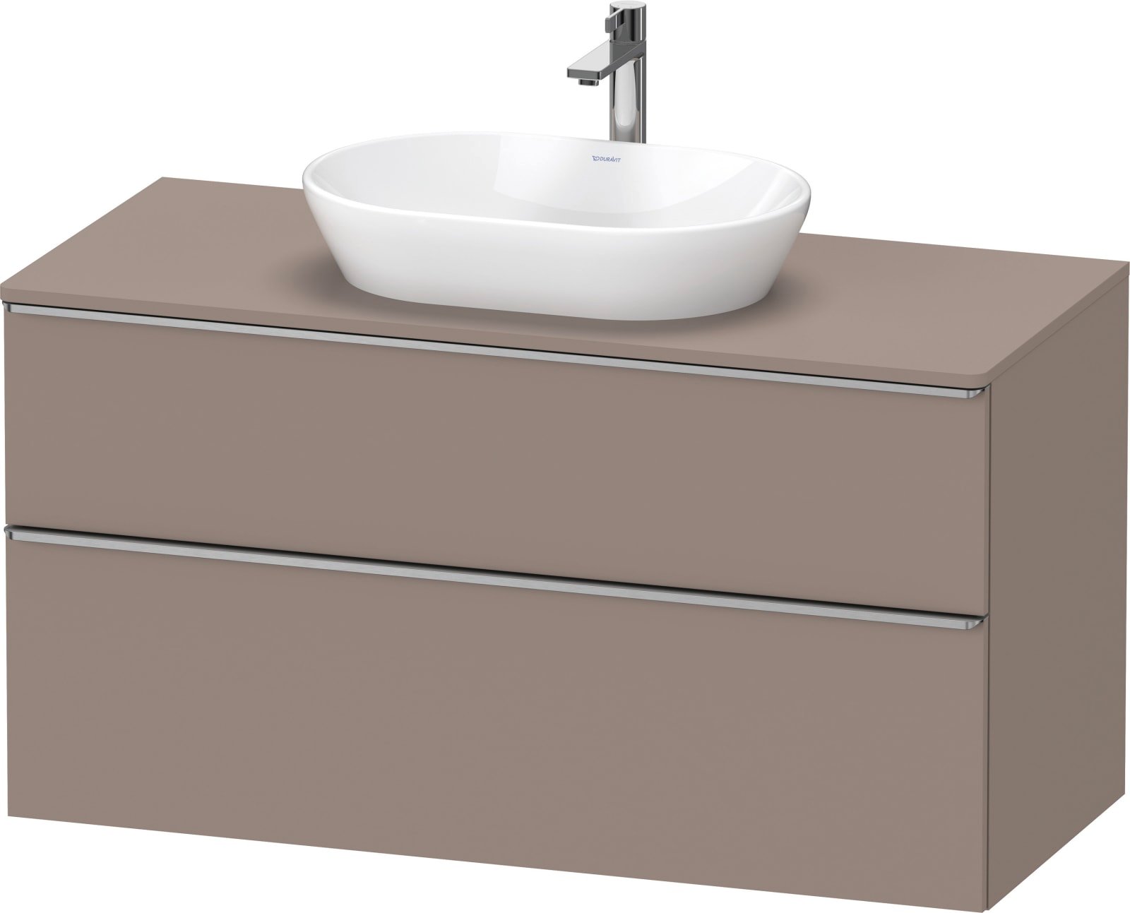 D-Neo Console wastafelonderbouw hangend Basalt Mat (1200895018)