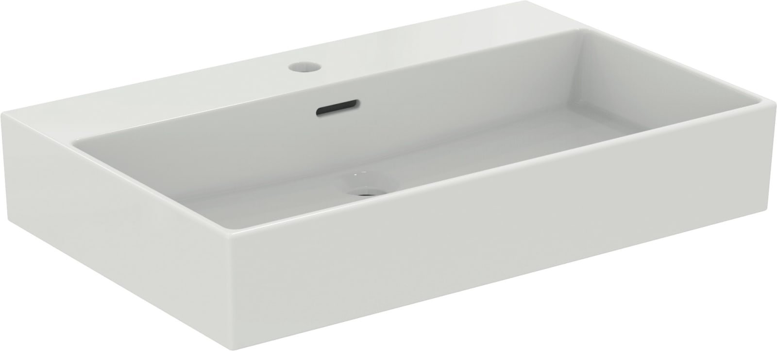 EXTRA | WASTAFEL 700X450X150 MM GLANZEND WIT, 1 KG, MET OL (GESL) | IP