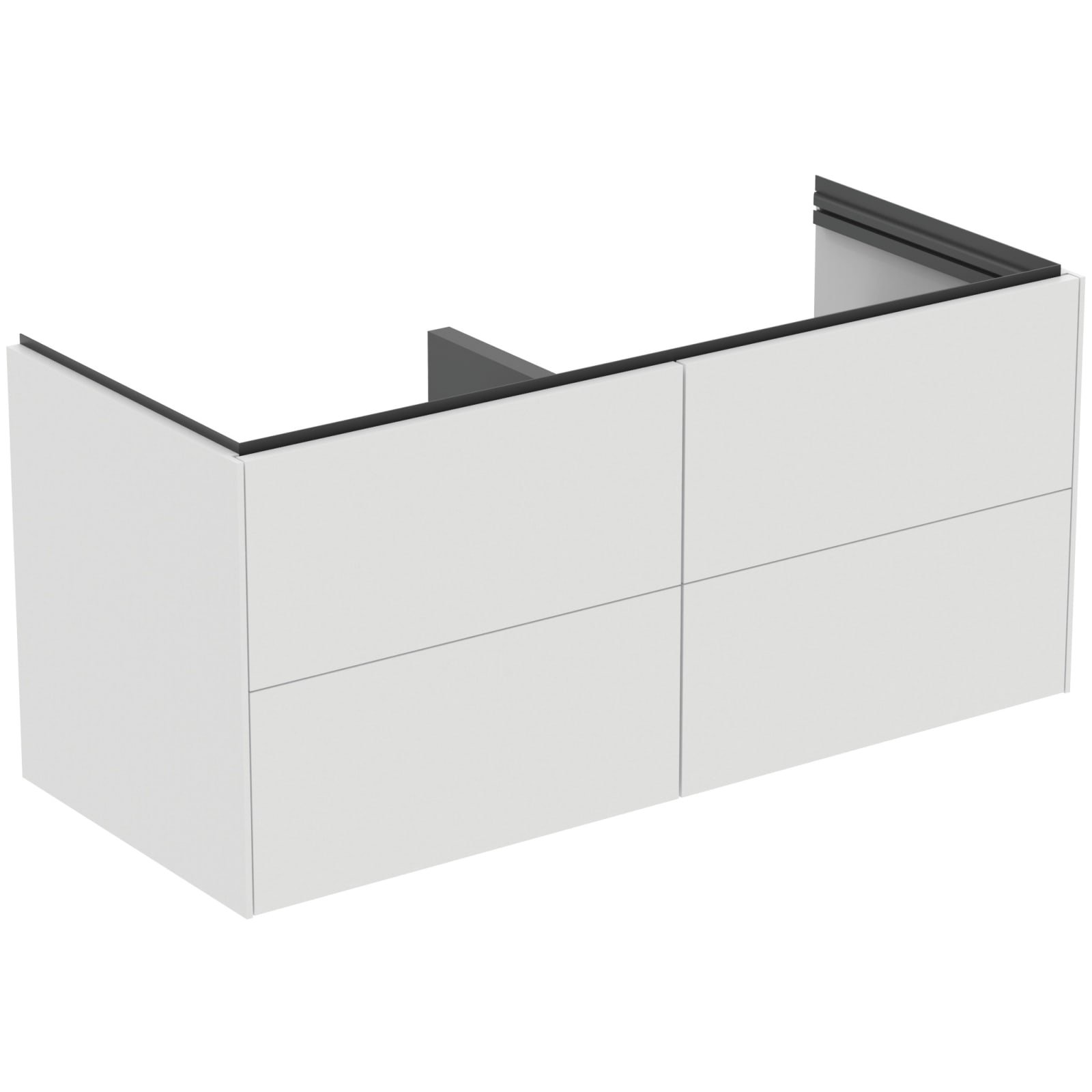 CONCA | WASTAFELMEUBEL 1200X505X550 MM MATT WHITE, 4 LADEN