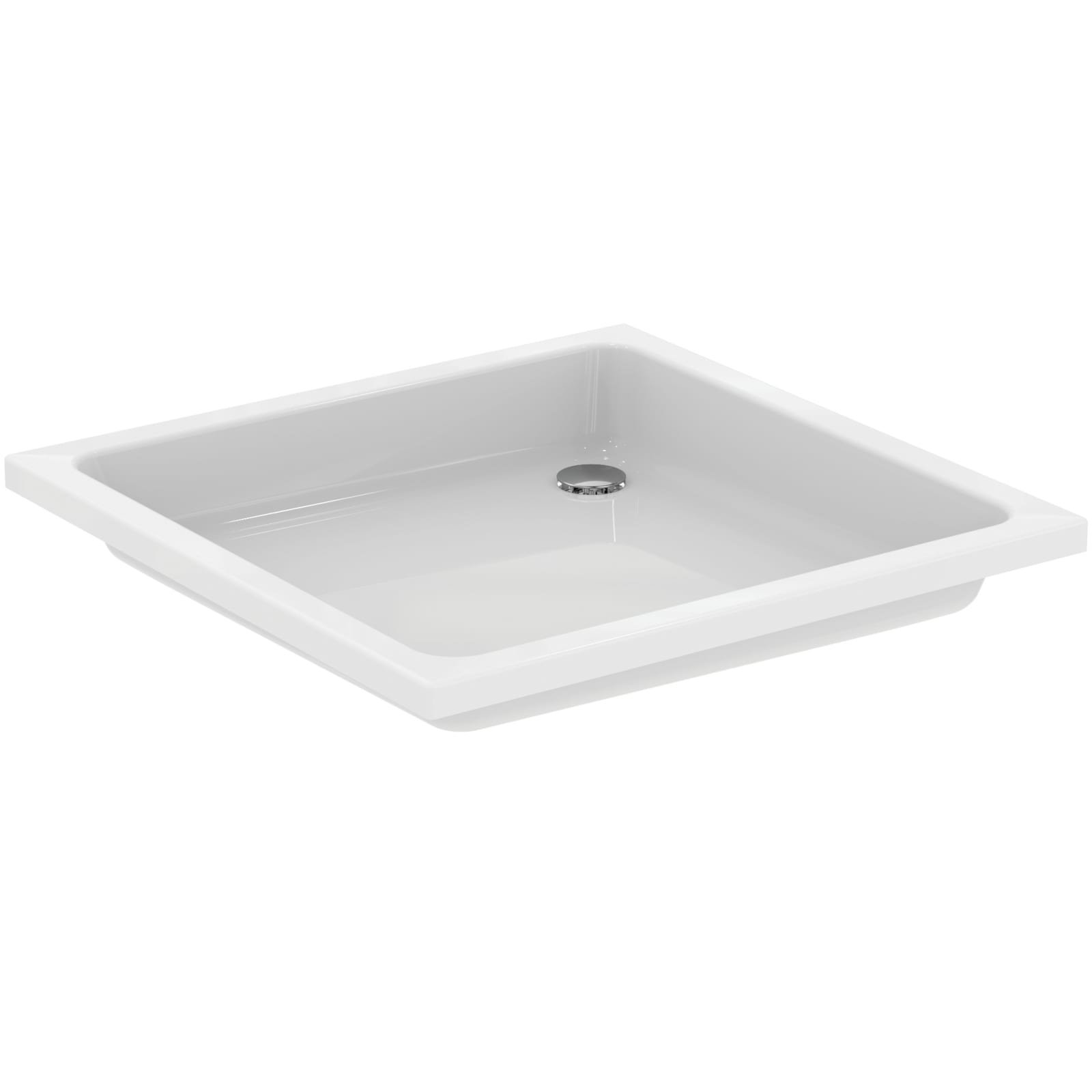 HOTLINE | DOUCHEBAK VIERKANT 900X900X145 MM GLANZEND WIT