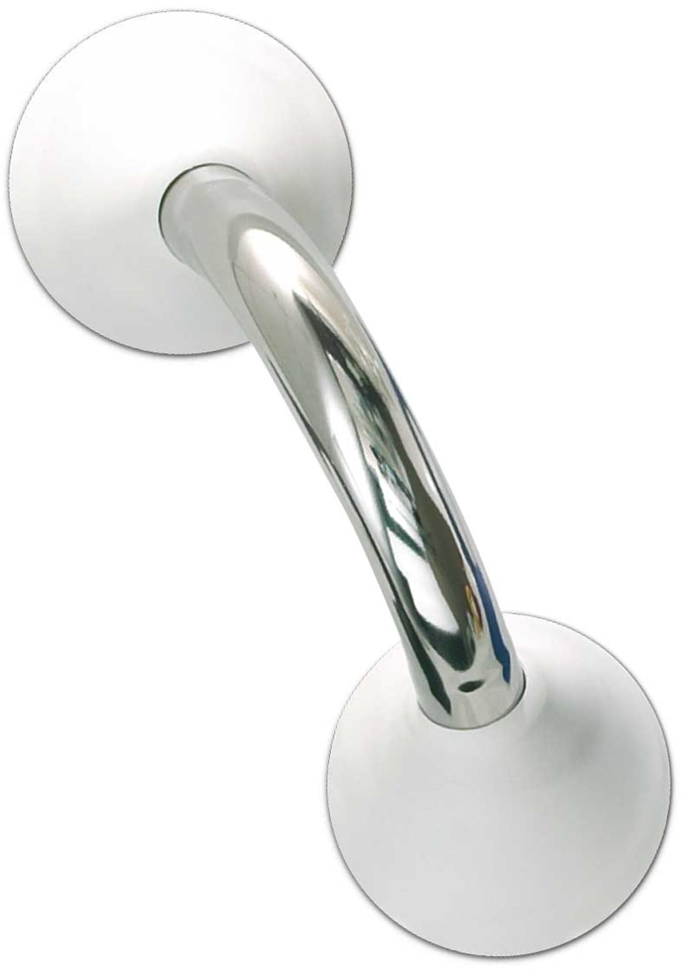 Linido wandbeugel 100 cm 2611RVS gecoat wit