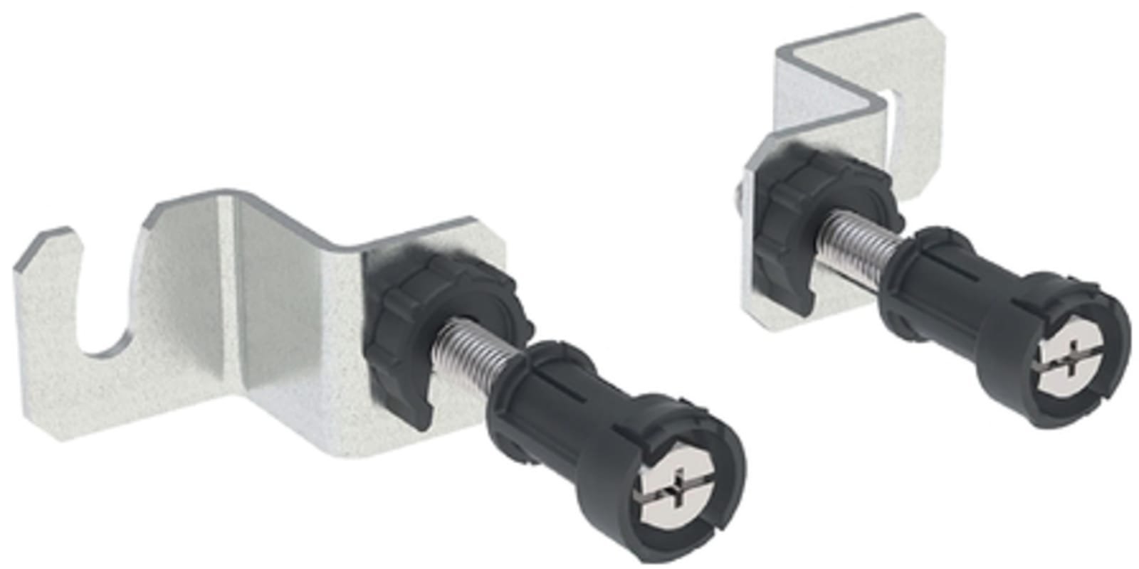 Geberit set wandankers voor afzonderlijke montage, voor Geberit Duofix element voor wand-wc, met Sigma inbouwreservoir 8 cm (2 st.)