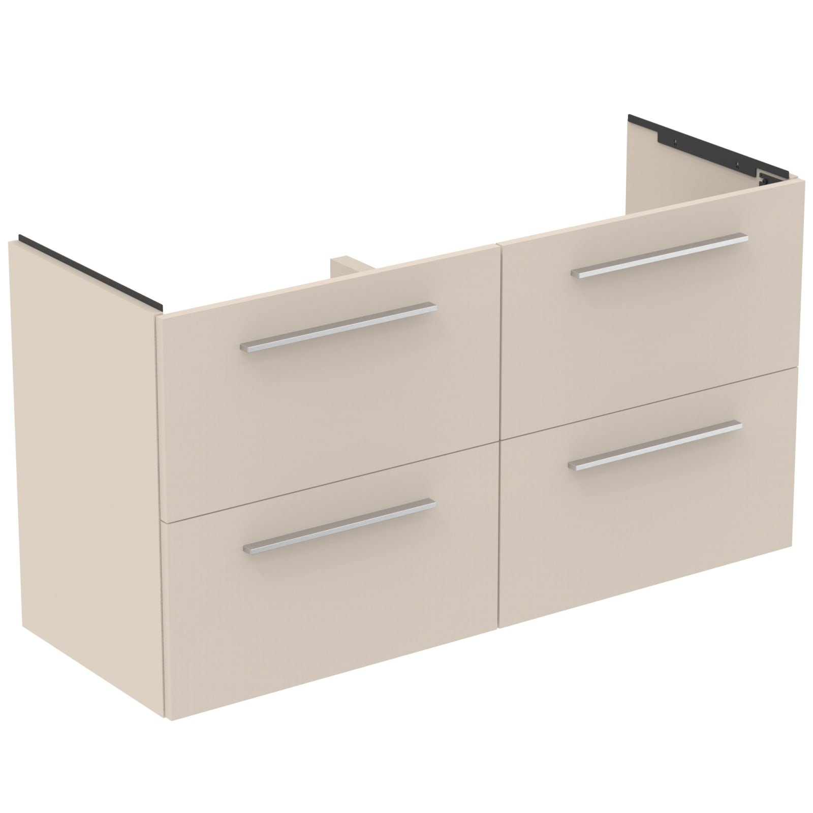 I.LIFE A | WASTAFELMEUBEL 1200X440X630 MM ZAND BEIGE, 4 LADEN
