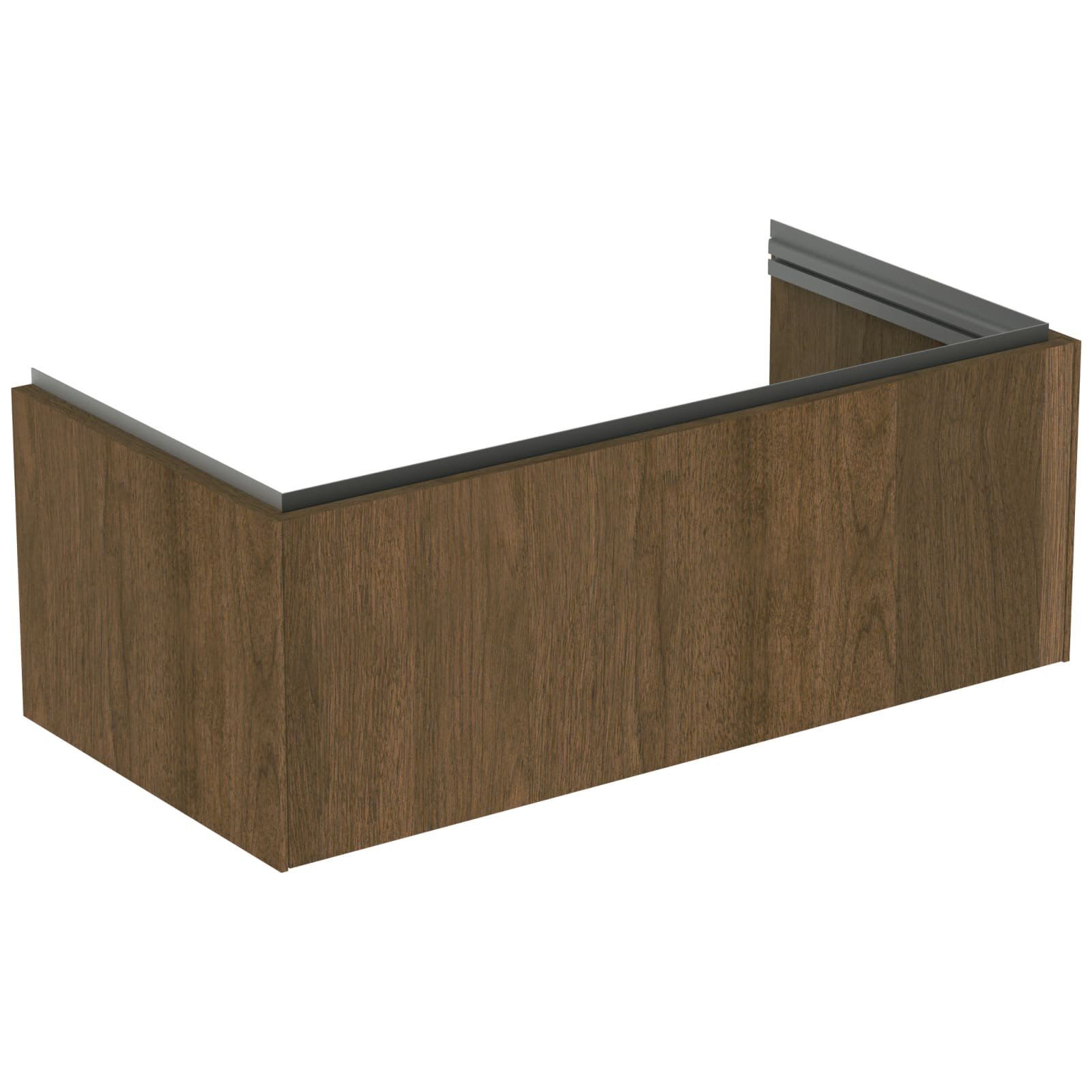 CONCA | WASTAFELMEUBEL 1000X505X370 MM DARK WALNUT, 1 LADE